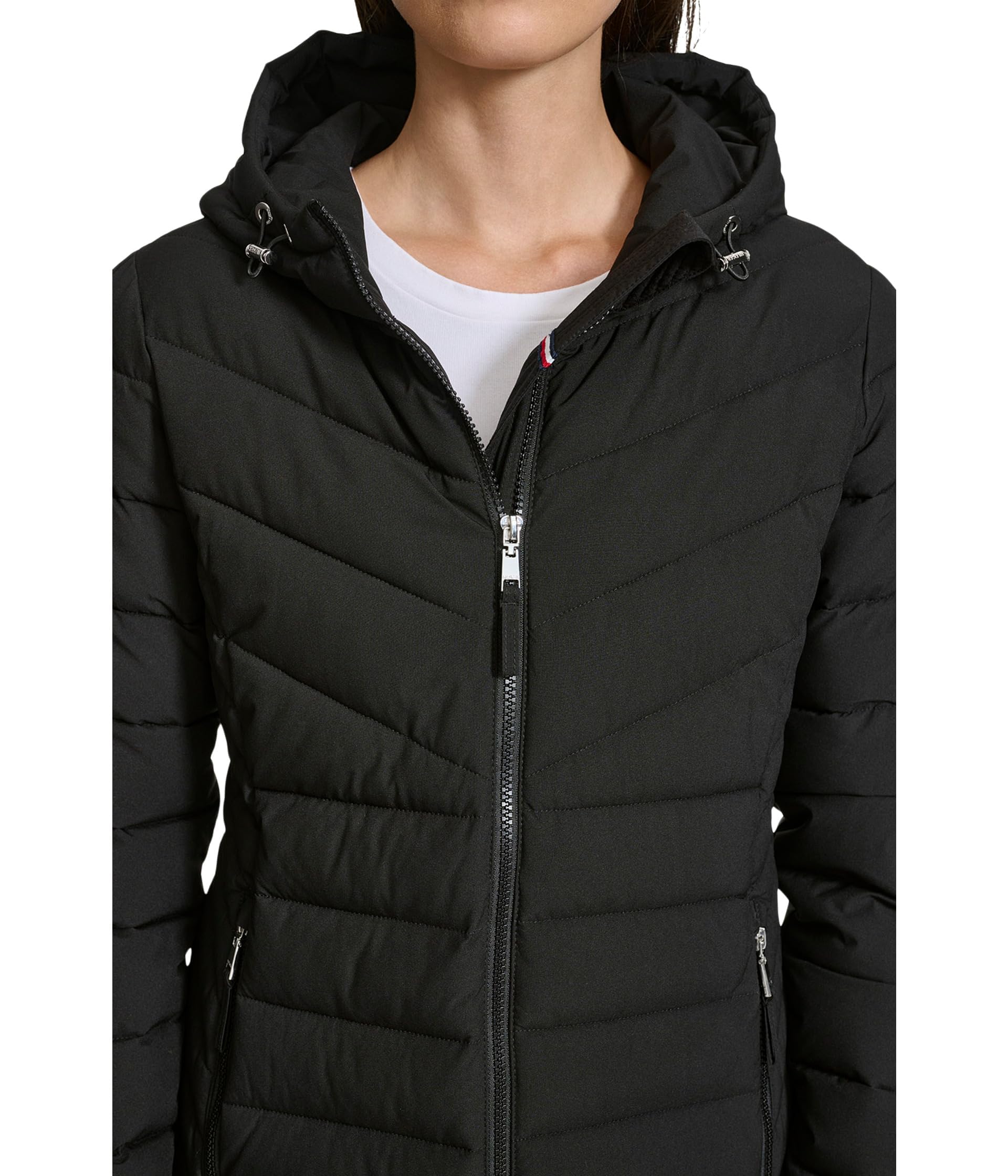Foto 5 pulgar | Chaqueta Tommy Hilfiger Essential Lightweight Puffer Para Mujer - Venta Internacional.