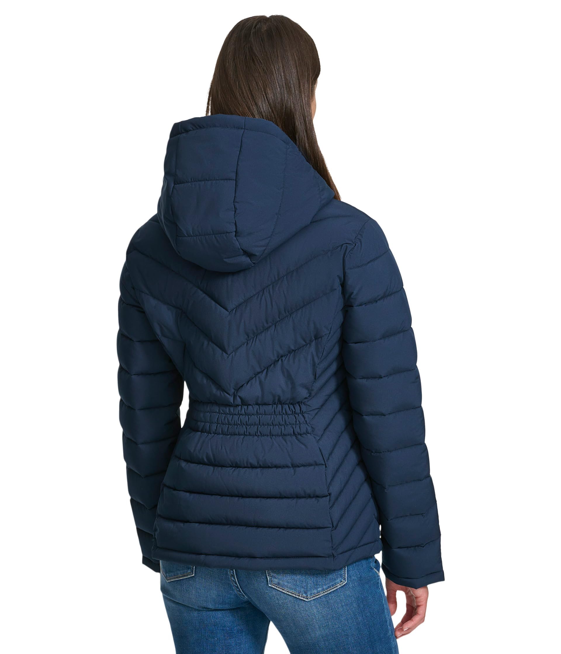 Foto 3 pulgar | Chaqueta Tommy Hilfiger, Ligera, Azul Marino, Con Cremallera, Talla Lg - Venta Internacional.