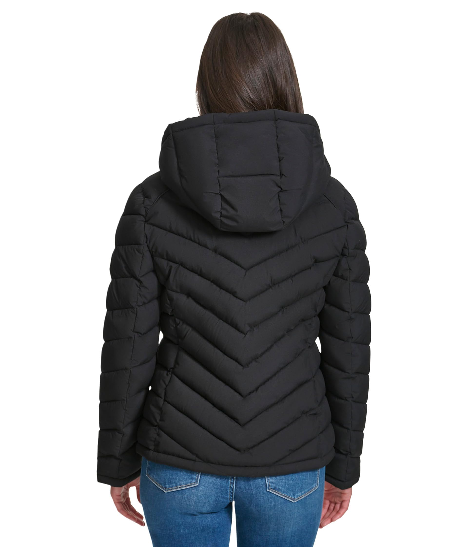 Foto 3 pulgar | Chaqueta Tommy Hilfiger Ligera Con Cremallera Para Mujer, Color Negro - Venta Internacional.