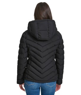 Foto 2 | Chaqueta Tommy Hilfiger Ligera Con Cremallera Para Mujer, Color Negro - Venta Internacional.