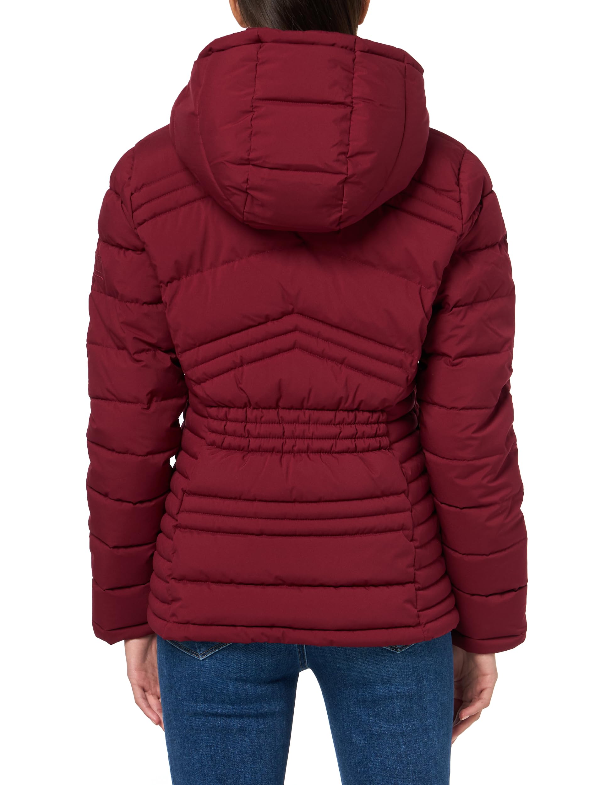 Foto 3 pulgar | Abrigo Tommy Hilfiger Rojo para Mujer - Venta Internacional