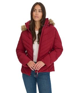 Foto 1 | Chaqueta Tommy Hilfiger Roja para Mujer - Venta Internacional