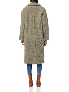 Foto 2 | Abrigo Ugg Gertrude Long Teddy Para Mujer, Color Verde Musgo - Venta Internacional.