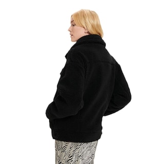 Foto 2 | Chaqueta Ugg Frankie Sherpa Trucker Para Mujer Negra Xs - Venta Internacional.