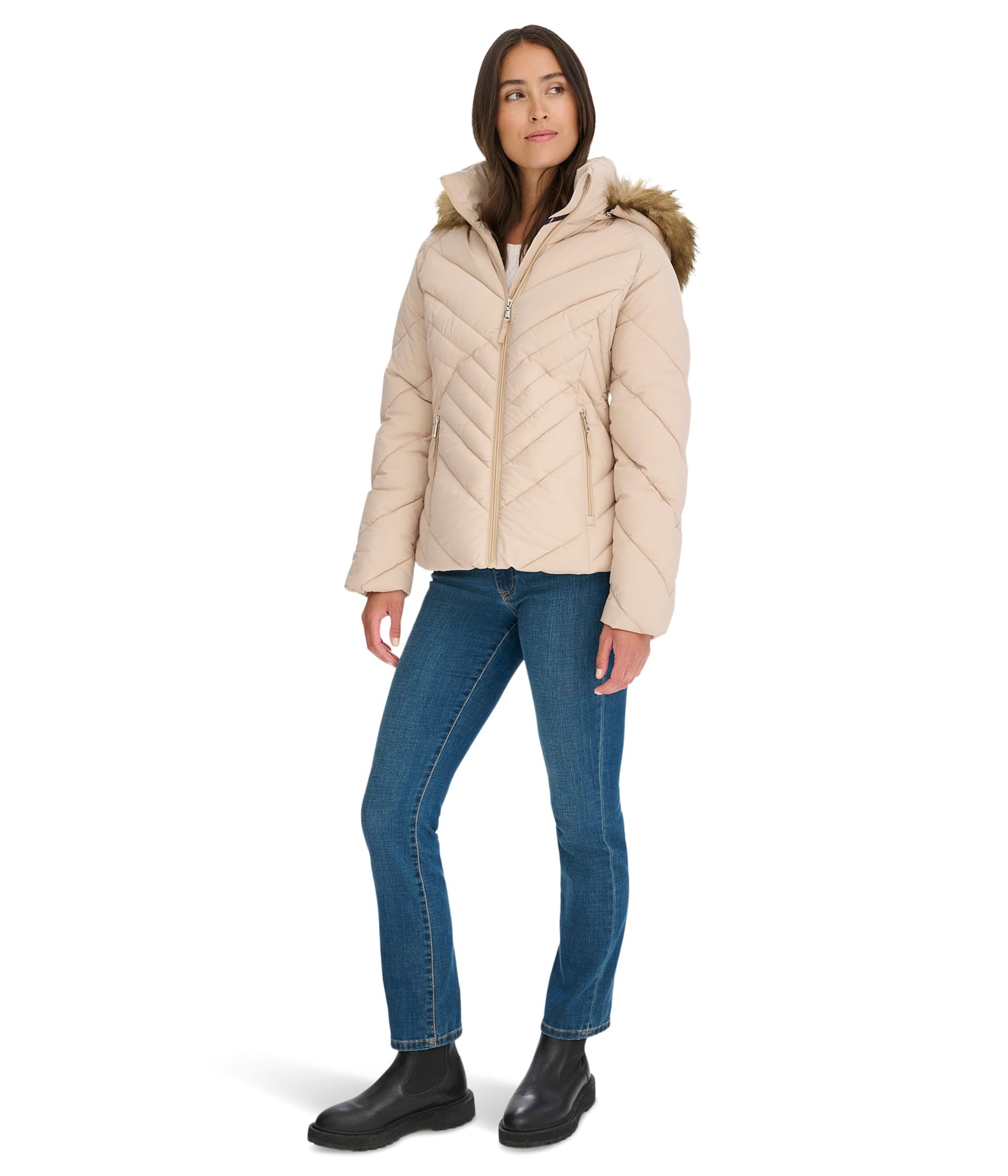 Foto 2 pulgar | Chaqueta Tommy Hilfiger Tipo Chino para Mujer - Venta Internacional