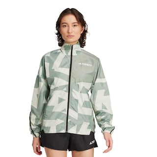 Foto 2 | W Mt P Wind J Adidas Verde para Mujer
