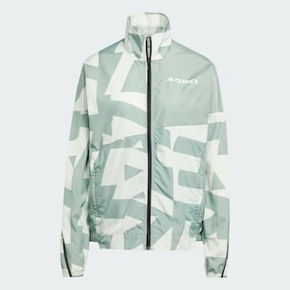 Foto 3 | W Mt P Wind J Adidas Verde para Mujer