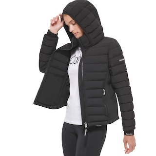 Foto 3 | Chaqueta Calvin Klein Ligera Y Resistente Al Agua Para Mujer - Venta Internacional.