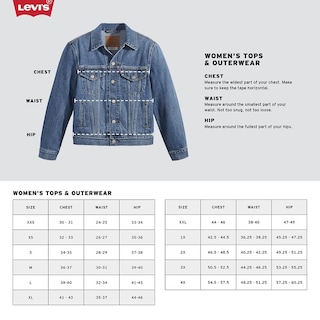 Foto 2 | Chaqueta Vaquera Levi's Original Trucker Jeanie Para Mujer - Venta Internacional.