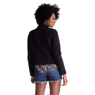 Foto 2 | Chaqueta Levi's Original Trucker Negra Para Mujer Talla M - Venta Internacional.