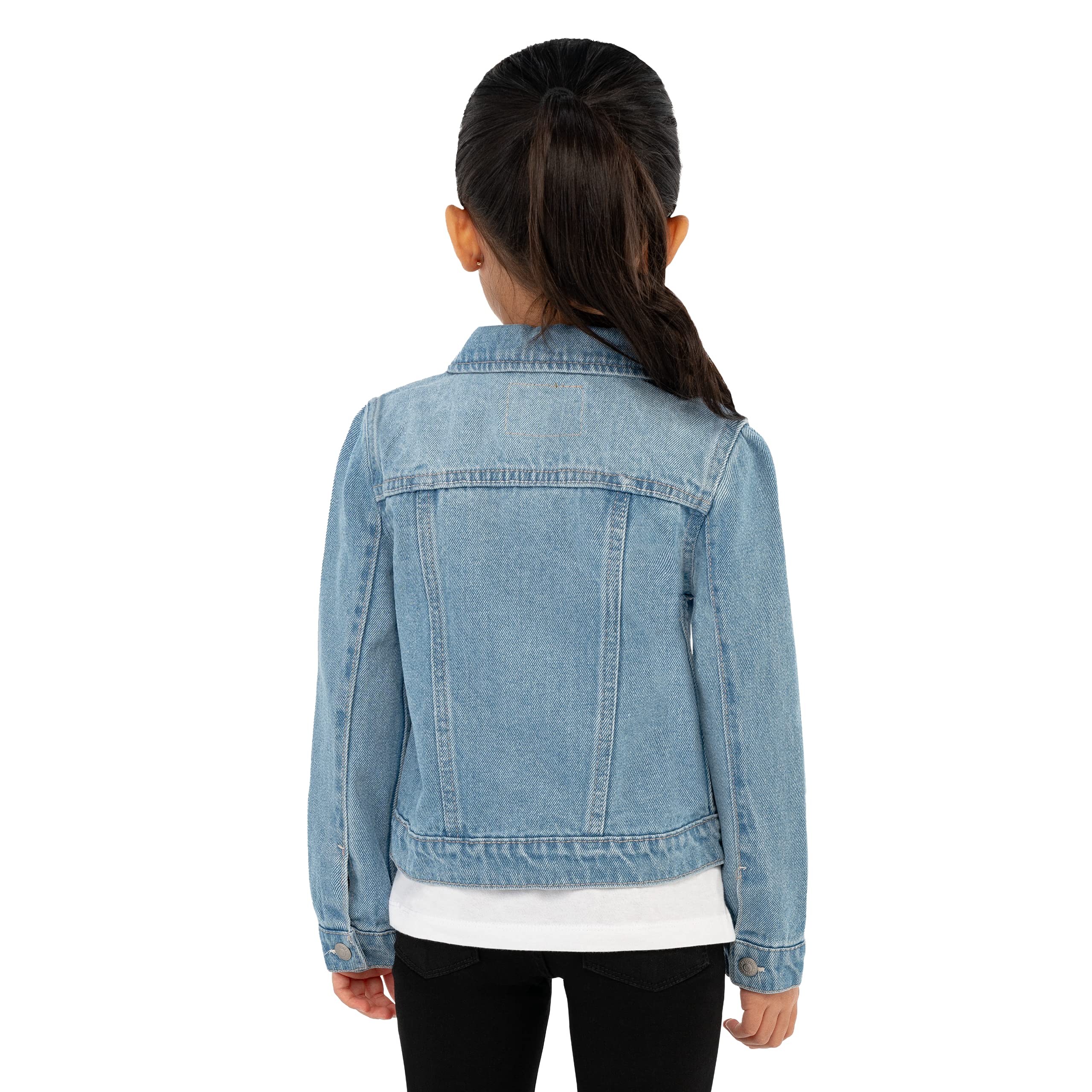 Foto 4 pulgar | Chaqueta Levi's Denim Trucker Para Niñas Alanis Talla Xl - Venta Internacional.