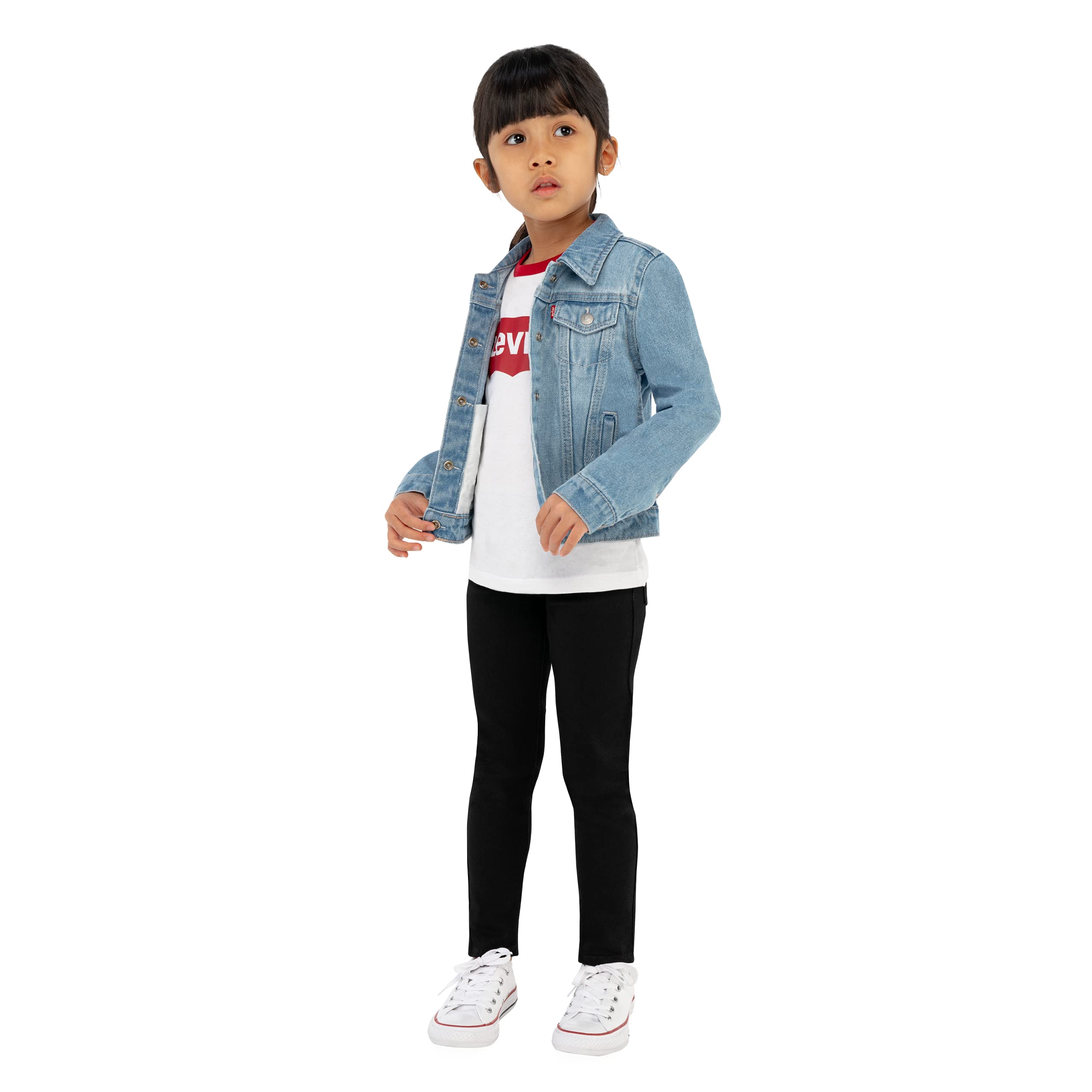 Foto 5 pulgar | Chaqueta Levi's Denim Trucker Para Niñas Alanis Talla Xl - Venta Internacional.