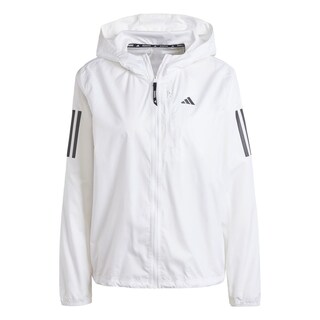 Foto 1 | Chamarra Own The Run Adidas Blanco Mujer