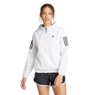 Foto 2 | Chamarra Own The Run Adidas Blanco Mujer