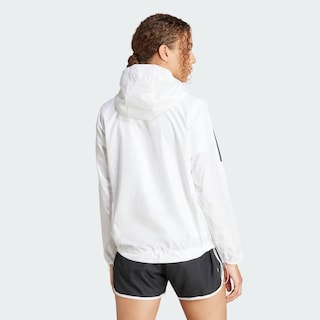 Foto 4 | Chamarra Own The Run Adidas Blanco Mujer
