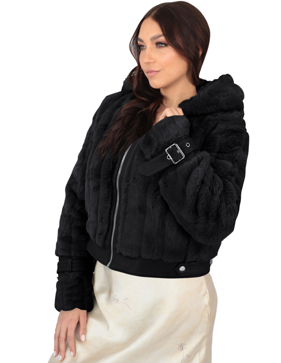 Foto 2 | Chamarra Mujer Roosevelt Natalia-mh2406 Black