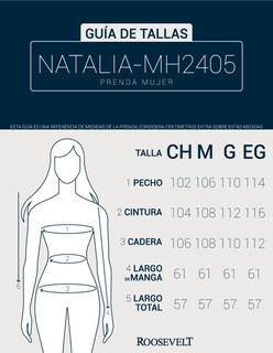 Foto 5 | Chamarra Mujer Roosevelt Natalia-mh2405 White