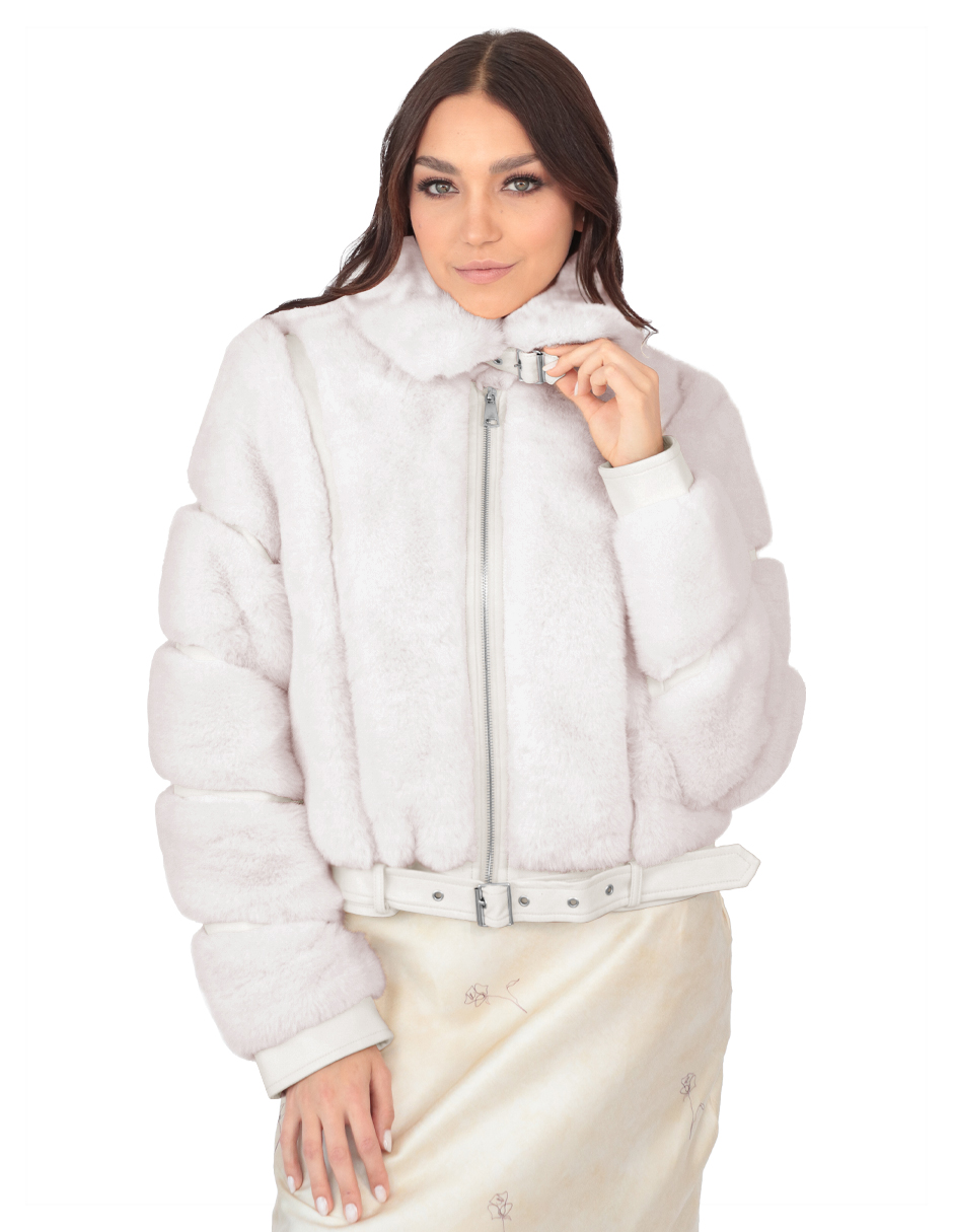 Foto 1 | Chamarra Mujer Roosevelt Natalia-mh2403 Beige