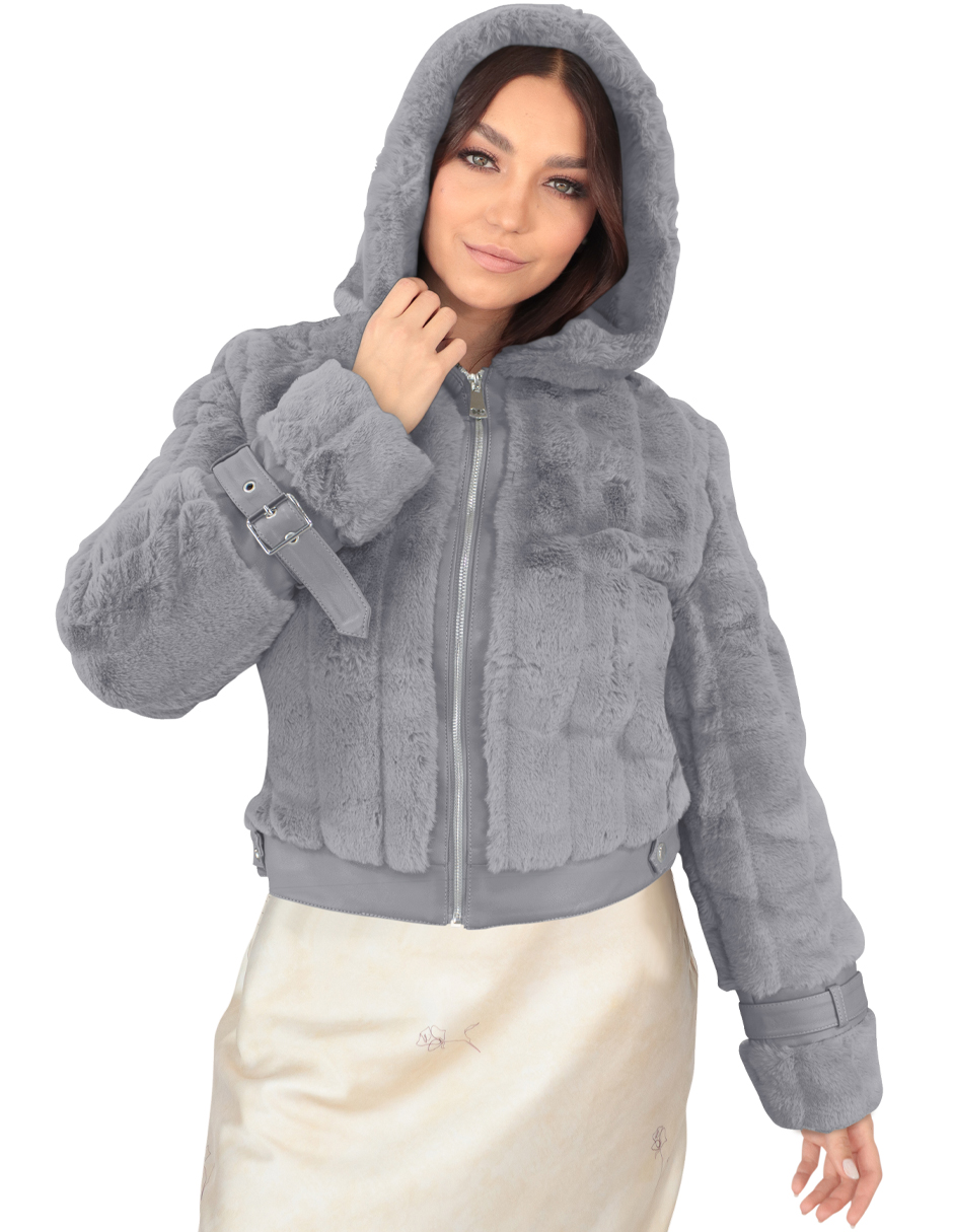 Foto 1 | Chamarra Mujer Roosevelt Natalia-mh2406 Grey