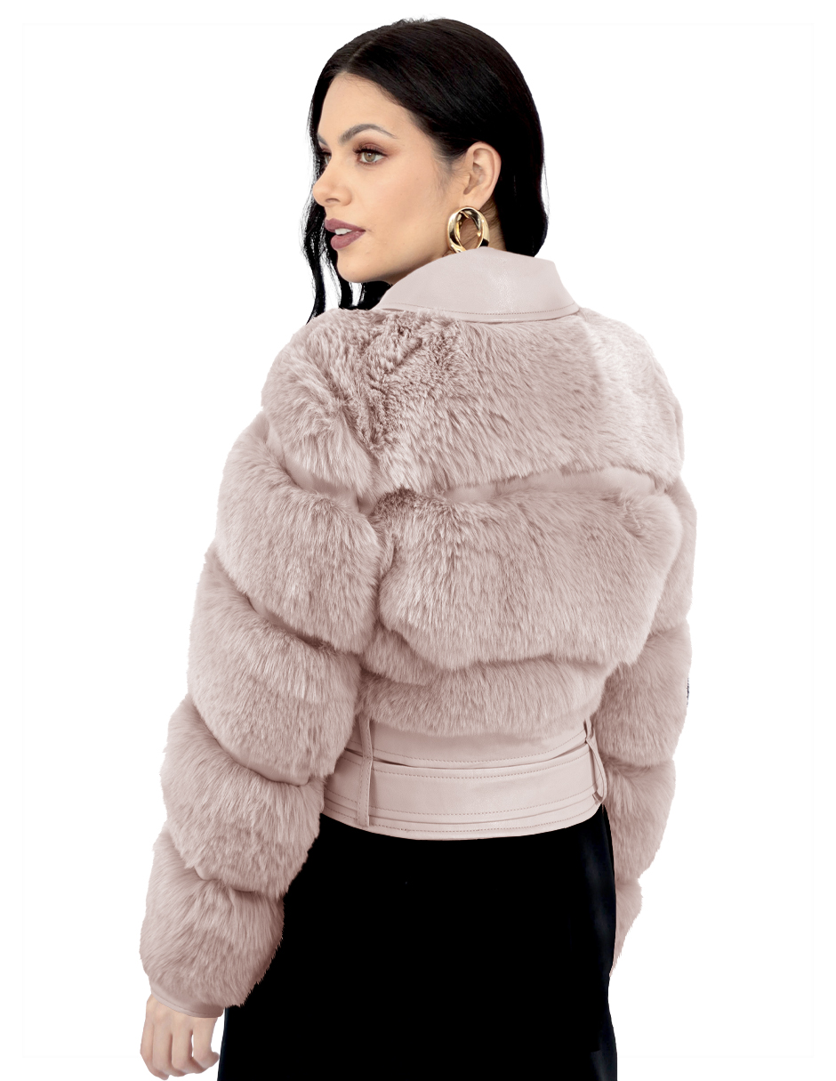 Foto 4 | Chamarra Mujer Roosevelt Natalia-mh2401 Beige
