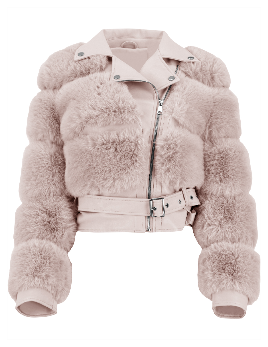 Foto 5 | Chamarra Mujer Roosevelt Natalia-mh2401 Beige