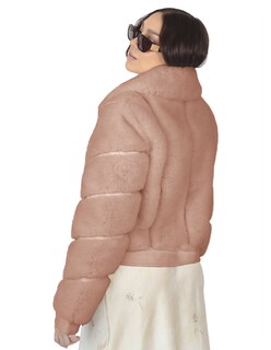 Foto 3 | Chamarra Mujer Roosevelt Natalia-mh2403 Camel