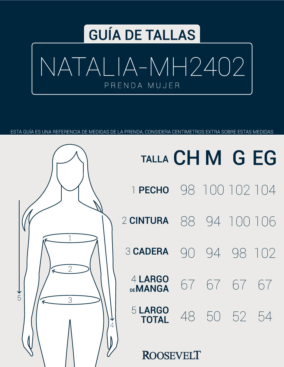 Foto 5 pulgar | Chamarra Mujer Roosevelt Natalia-mh2402 Beige
