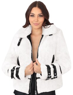 Foto 1 | Chamarra Mujer Roosevelt Natalia-mh2404 Off White