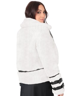 Foto 3 | Chamarra Mujer Roosevelt Natalia-mh2404 Off White
