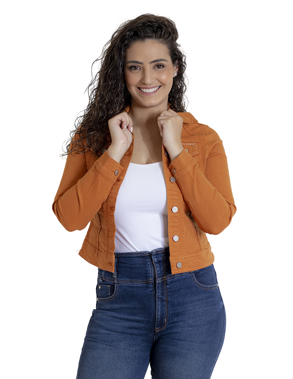 Foto 1 | Chamarra de Mezclilla Indicum Denim Maple para Mujer