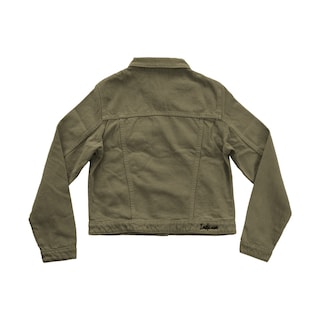 Foto 4 | Chamarra de Mezclilla Indicum Denim Verde para Mujer