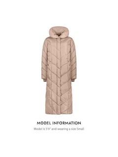 Foto 7 | Abrigo Acolchado Steve Madden Para Mujer, Champán, Invierno, Vegano - Venta Internacional.