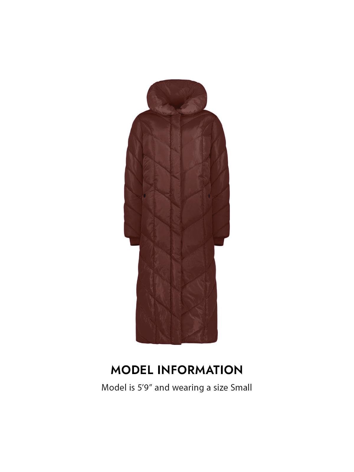 Foto 8 pulgar | Abrigo Steve Madden Classic Café para Mujer - Venta Internacional
