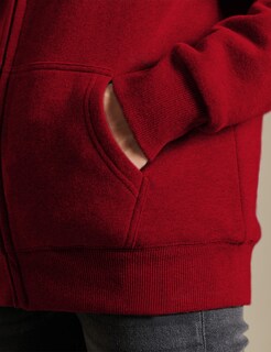 Foto 7 | Sudadera con Capucha y Chaqueta Yeokou Roja para Mujer - Venta Internacional