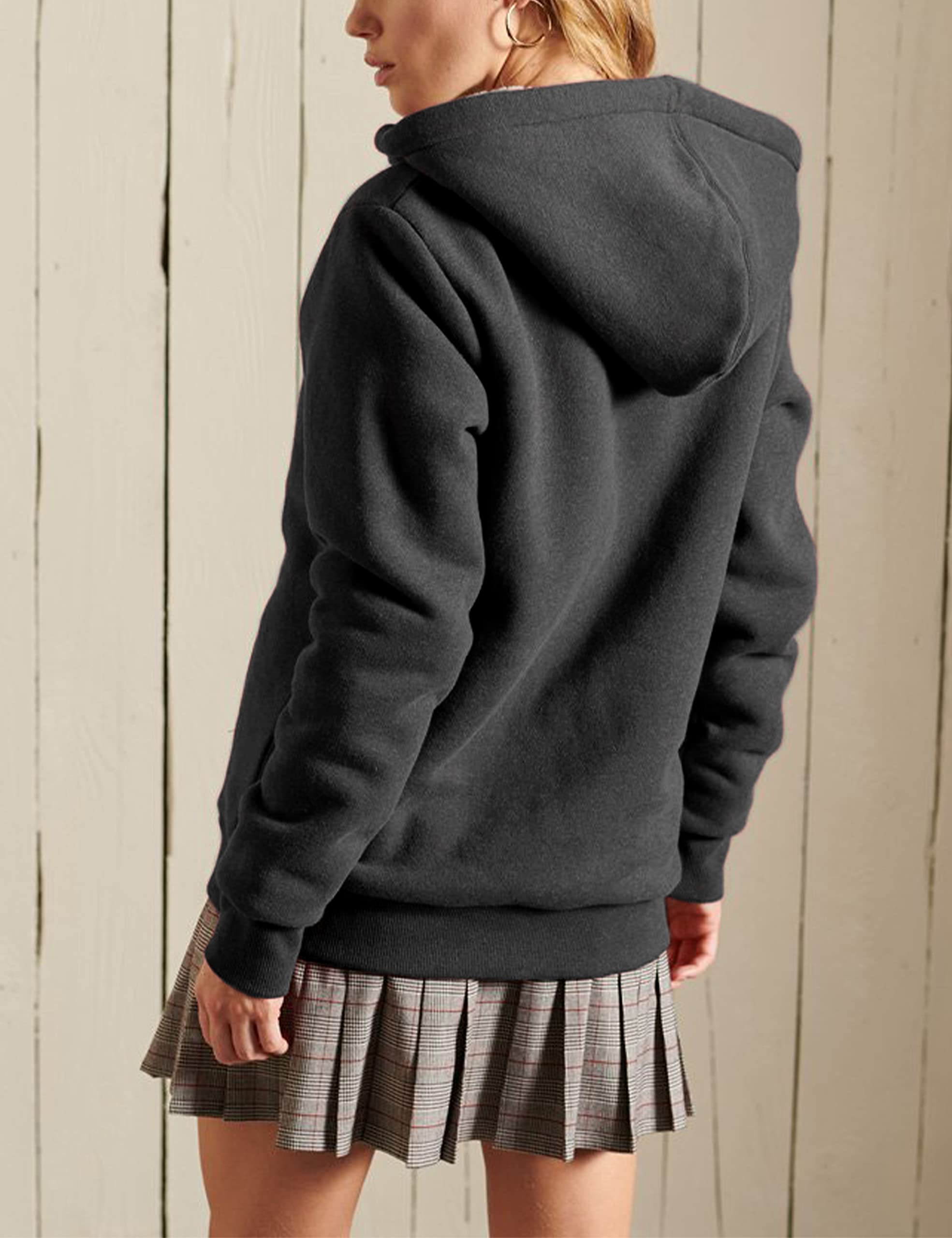 Foto 8 pulgar | Sudadera con Capucha y Chaqueta Yeokou para Mujer - Venta Internacional