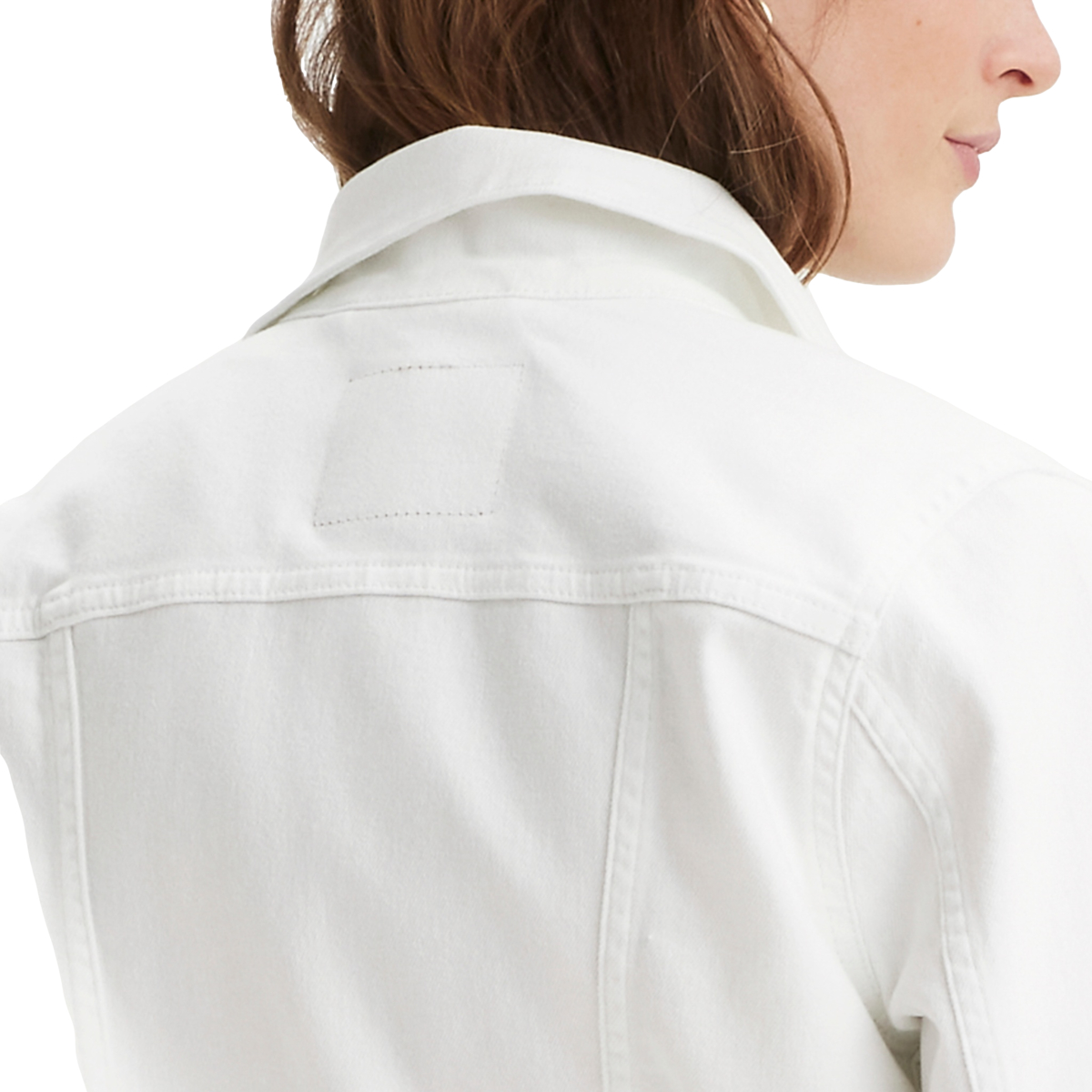 Foto 4 | Chamarra Levi's Blanca para Mujer