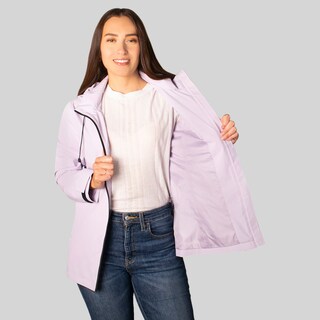 Foto 2 | Chamarra Greenlander Para Mujer Con Gorro Moda Casual