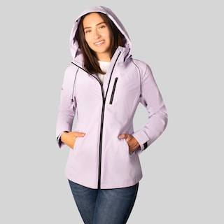 Foto 5 | Chamarra Greenlander Para Mujer Con Gorro Moda Casual