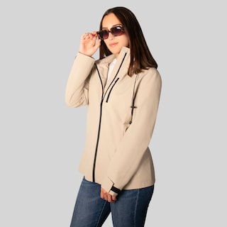 Foto 7 | Chamarra Greenlander Para Mujer Con Gorro Moda Casual