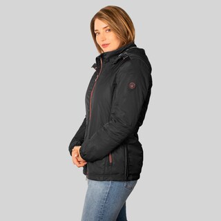 Foto 4 | Chamarra Greenlander Para Mujer Con Gorro Desmontable