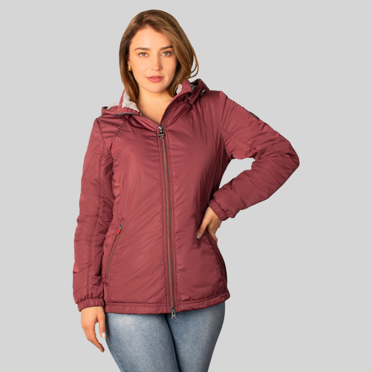 Chamarra Greenlander Para Mujer Con Gorro Desmontable