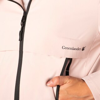Foto 7 | Chamarra Greenlander Ligera Casual Y Moderna Con Detalles Negros Y Bolsillos Laterales