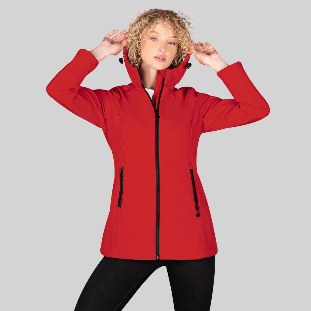Foto 4 pulgar | Chamarra Greenlander Softshell  Impermeable Entallada Y Con Capucha Para Mujer