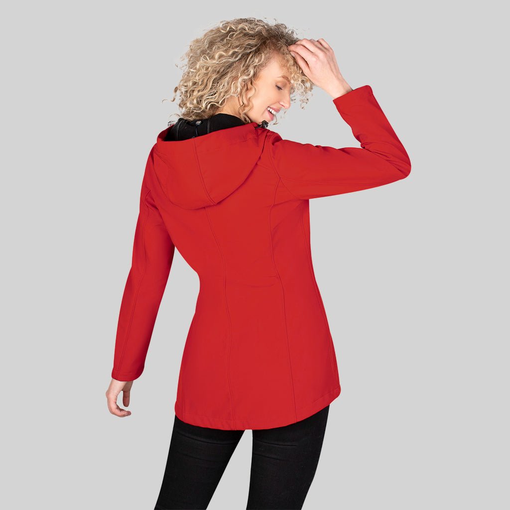 Foto 5 pulgar | Chamarra Greenlander Softshell  Impermeable Entallada Y Con Capucha Para Mujer