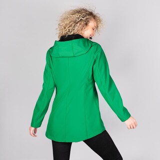 Foto 4 | Chamarra Greenlander Softshell Impermeable Entallada Y Con Capucha Para Mujer