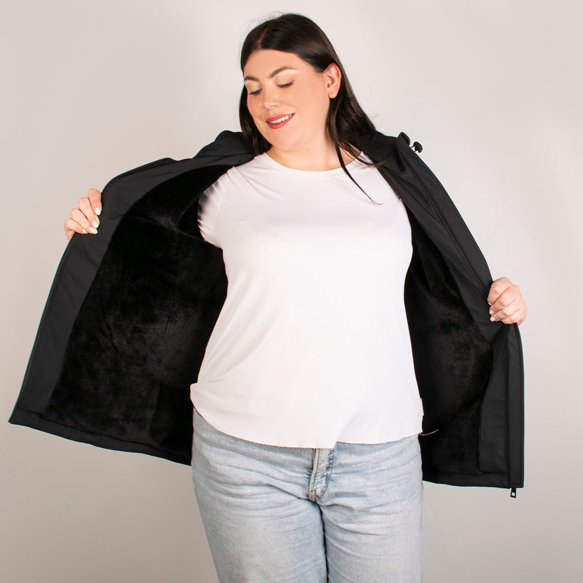 Foto 3 pulgar | Chamarra Greenlander Softshell Polar Impermeable para Mujer
