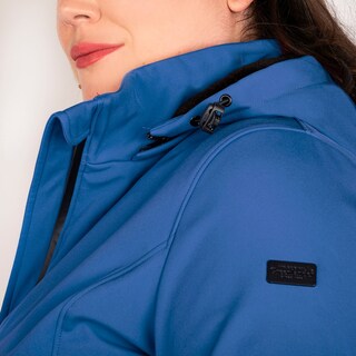 Foto 4 | Chamarra Greenlander Softshell Azul Polar Impermeable para Mujer