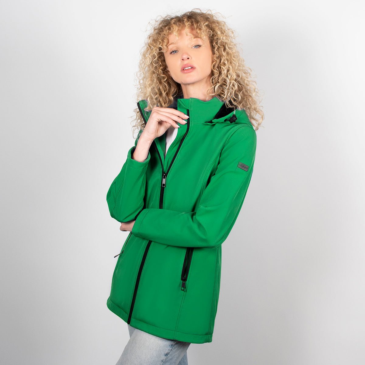 Foto 4 pulgar | Chamarra con Capucha Greenlander para Mujer