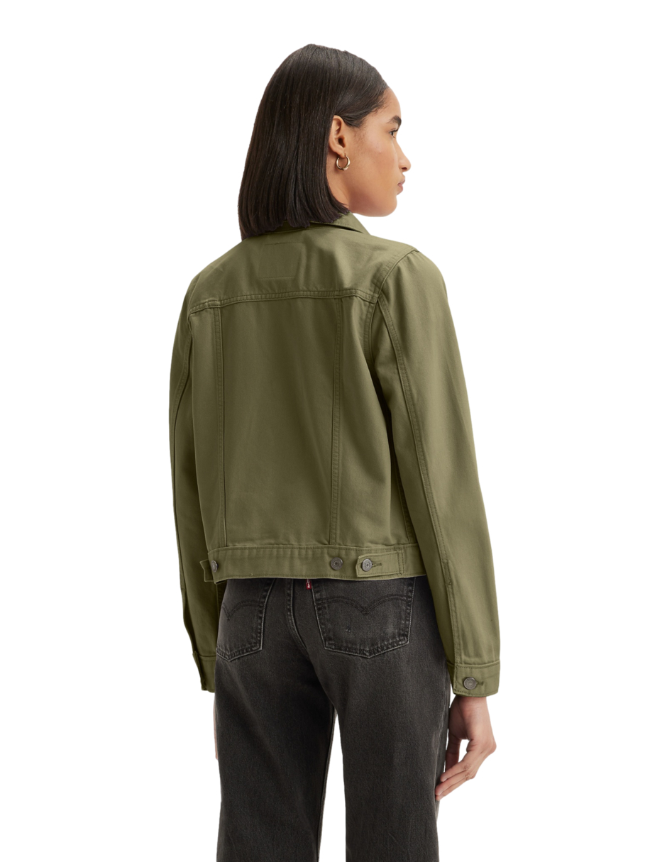 Foto 4 pulgar | Chamarra Trucker de Mezclilla Levi’s para Mujer