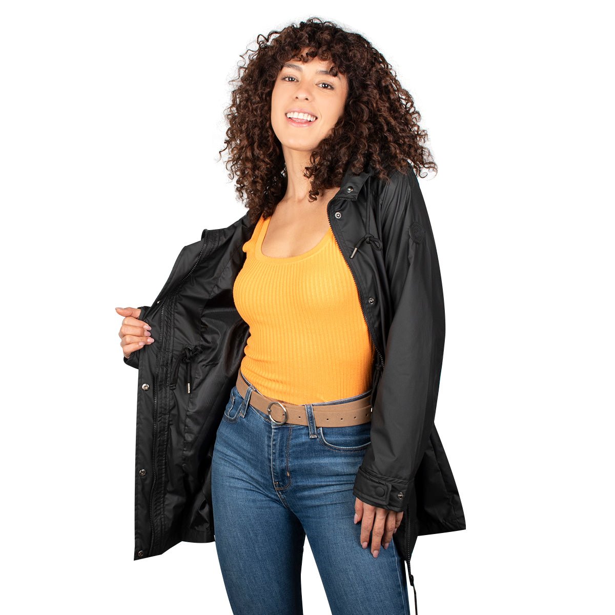 Foto 3 pulgar | Chamarra Greenlander Impermeable Para Mujer